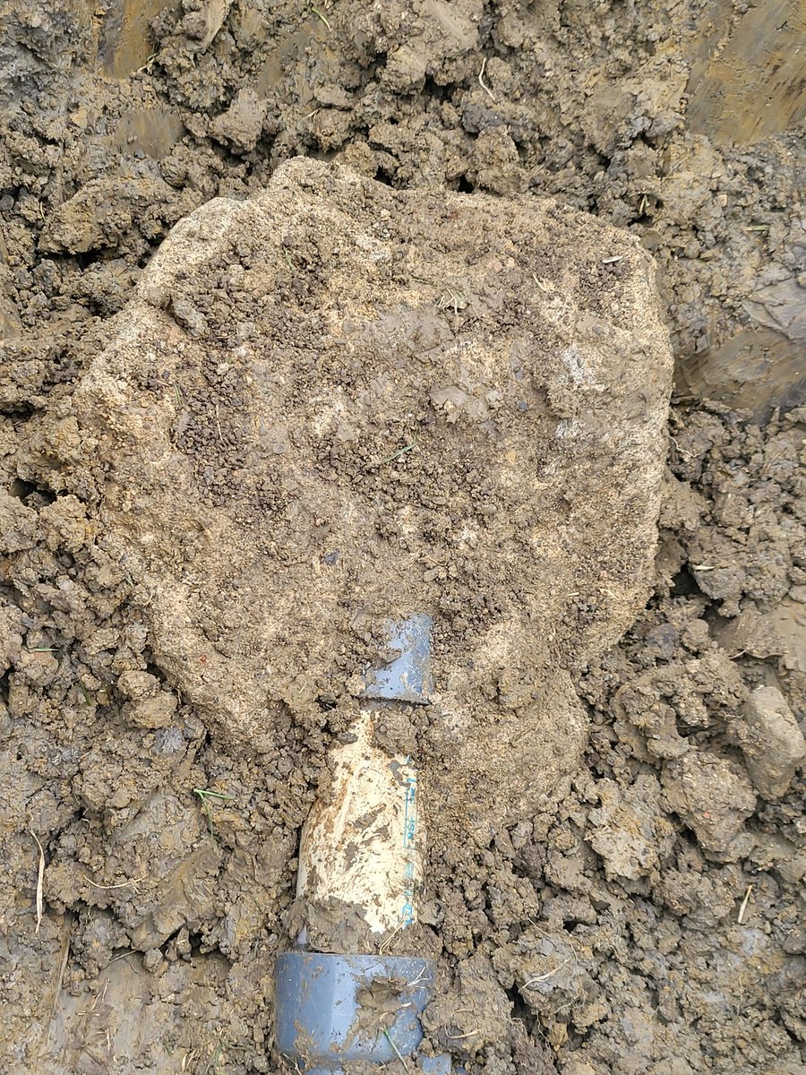 zbloom3's tweet photo. The best thrust block is always a bag of concrete https://t.co/IqNkFZGrZA