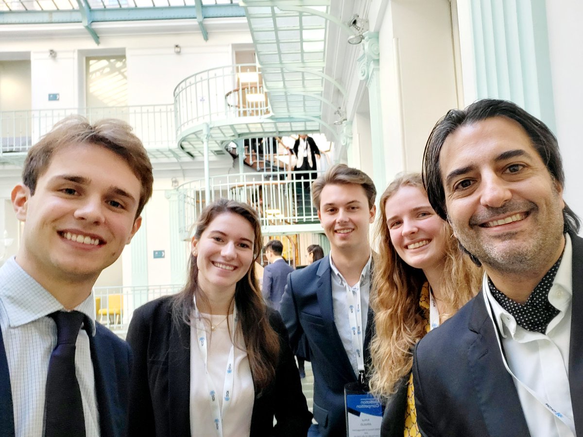 Maximiliano MARZETTI (@marzetti_m) on Twitter photo Proud to be the #Coach of <a href="/IESEG/">IÉSEG</a>  & @UnivCatholille  Team (students Aurélia Jauffrineau, Louise Desbouvries, Arthur Arnaud and Paul Etienne de Montenon) at the 18th <a href="/ICCMediation/">ICC Mediation</a>  #Competition. You did well during the first session! Here's the (too close) selfie of the day. 😁 Proud to be the #Coach of <a href="/IESEG/">IÉSEG</a>  & @UnivCatholille  Team (students Aurélia Jauffrineau, Louise Desbouvries, Arthur Arnaud and Paul Etienne de Montenon) at the 18th <a href="/ICCMediation/">ICC Mediation</a>  #Competition. You did well during the first session! Here's the (too close) selfie of the day. 😁