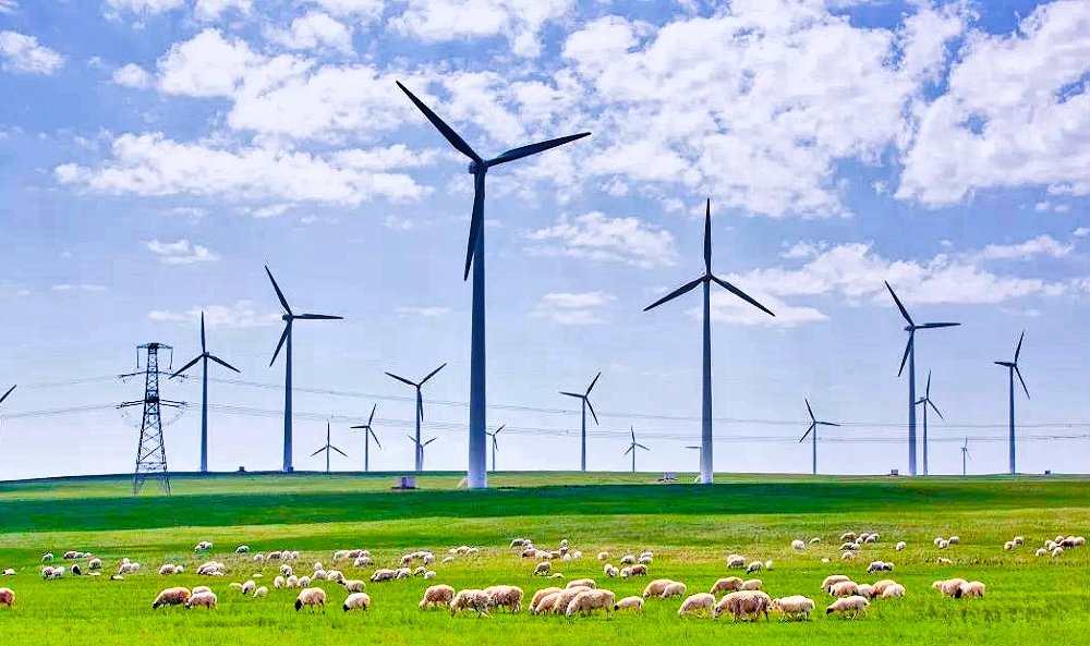 China takes global lead in solar&amp;wind power generating capacities, accounting for over 35% of the global total. Tackling climate change is a shared mission for mankind. China is pursuing a green and low-carbon path to development and making its due contribution to climate change.