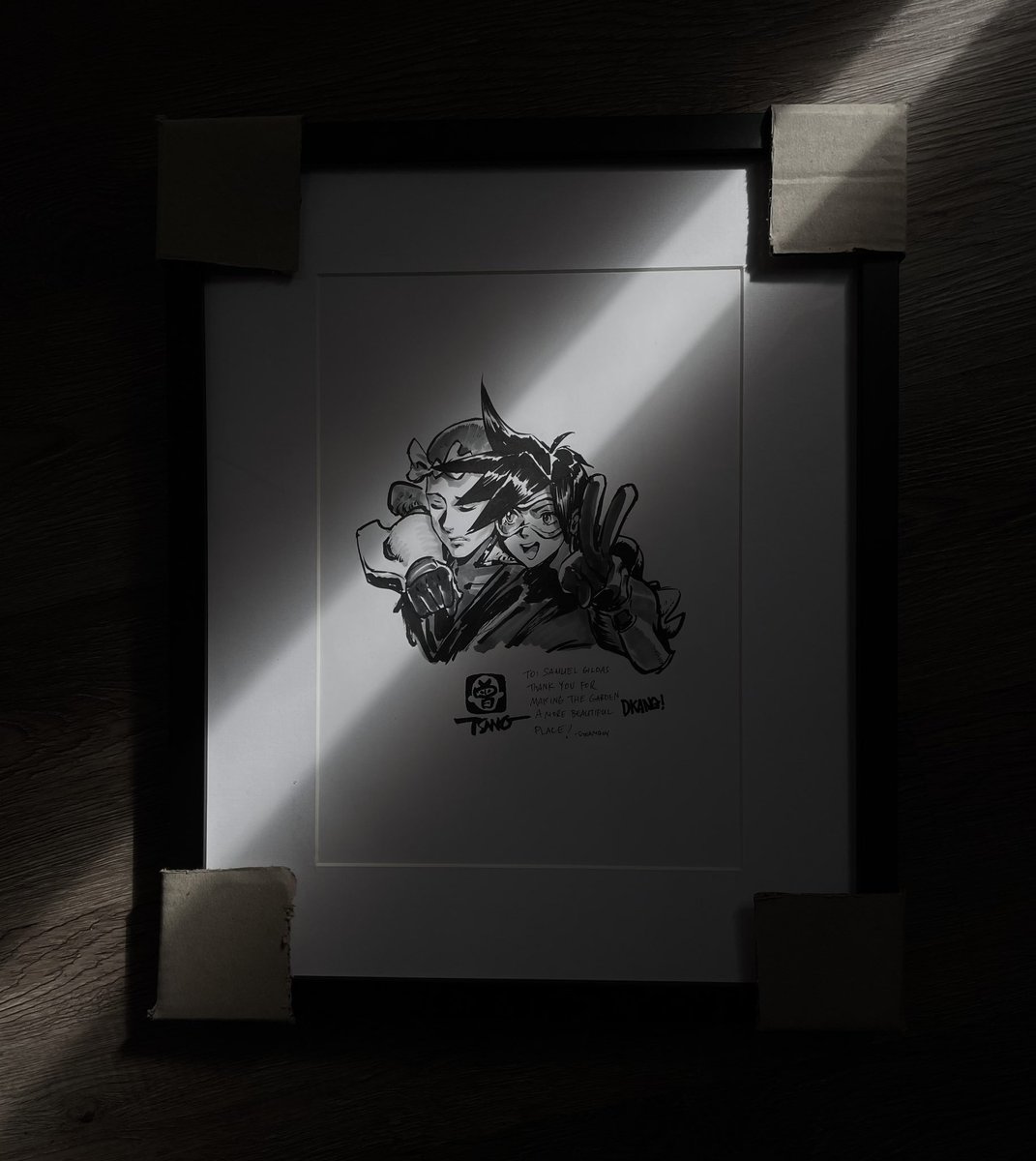 When you got your very own original work of your favorite artist in the garden!🥹⛩️
Thank you so much <a href="/AzukiOfficial/">Azuki</a> team especially <a href="/steamboy33/">steamboy</a>❤️‍🔥
I’ve no idea whose idea is this for giving this surprises gift but,again, thank you for making this #1 fanboy burst with happiness!😘