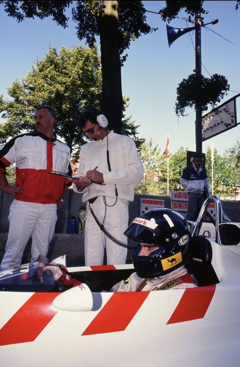 superprixfilm's tweet photo. Some seriously good shots of @96f1champ on the starting grid on Bristol Road in his Footwork F3000 

#BirminghamSuperprix #DamonHill #F1 #F3000 #Birmingham https://t.co/gRqrfozoH8