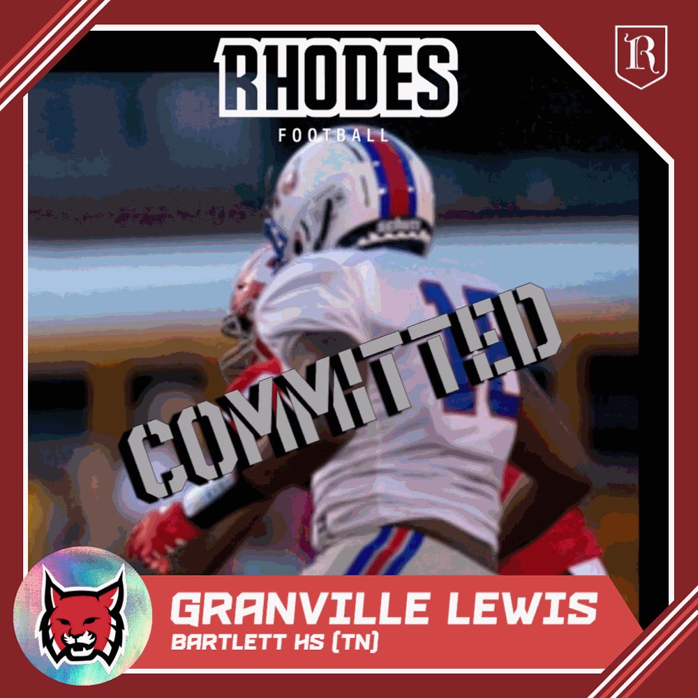 Happy to announce my offer and commitment to <a href="/RhodesFootball/">Rhodes Football</a> <a href="/coachbowdenBHS/">Ben Bowden</a> <a href="/CoachNCraddock/">🏈 Nelson Craddock 🏈</a> #builtbybartlett