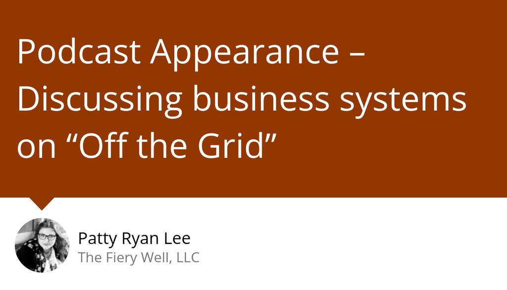It's not always about the tech, y'all.

Read more 👉 lttr.ai/7481

#BusinessSystems #SystemsAreASpell #TheFieryWell