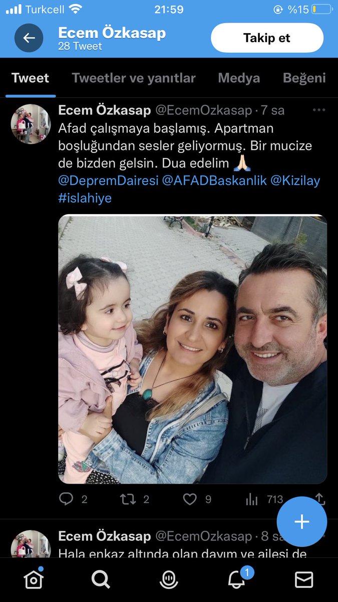 AKRABAMIX METİN YILMAZ EŞİ VE ÇOCUKLARI İLE BİNA ALTINDA KALDI  HACI ALİ ÖZTÜRK MAHALLESİ BELEDİYE CADDESİ NO 18/6 SGK YANI GÖZDE APARTMANI KAT 2 NO 6 GAZİANTEP/İSLAHİYE