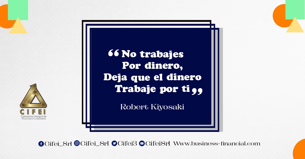 cifei3's tweet photo. 💸🫵 Que el dinero trabaje para ti es un objetivo que debes plantearte y tener la convicción de alcanzar desde ahora, seguramente no será de un día para otro pero el determinarse desde ya te llevará a tomar buenas decisiones.

 #queeldinerotrabajeparati https://t.co/mtAJKDIJ3O