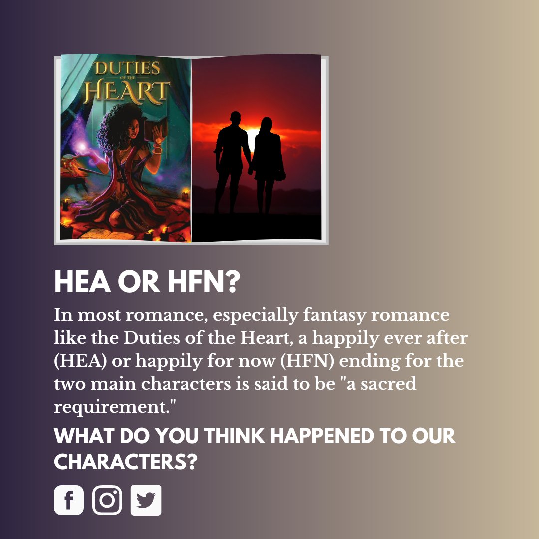 authorsherrillb's tweet photo. Do you think the main characters of the Duties of the Heart had a #HappilyEverAfter ending?

That's a no-brainer if you're done reading the book. If not yet, get your copy at https://t.co/xquoIMZ5Cz.

#SherrillBurns #Author #DutiesOfTheHeart #FantasyRomance #HappilyForNow https://t.co/Aq7AKTCHH7
