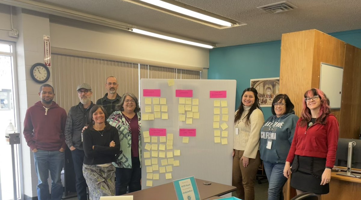 Come Back Butte Charter working together on WASC. Teamwork makes the dream work! Continuing what we started! <a href="/BCOEStory/">Butte County Office of Education</a>