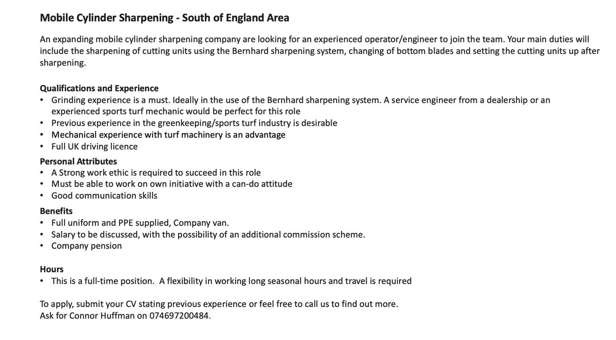 👨‍🔧WE ARE HIRING👨‍🔧                                            Please could people share with anyone they think might be interested and anyone who doesn’t use social media.