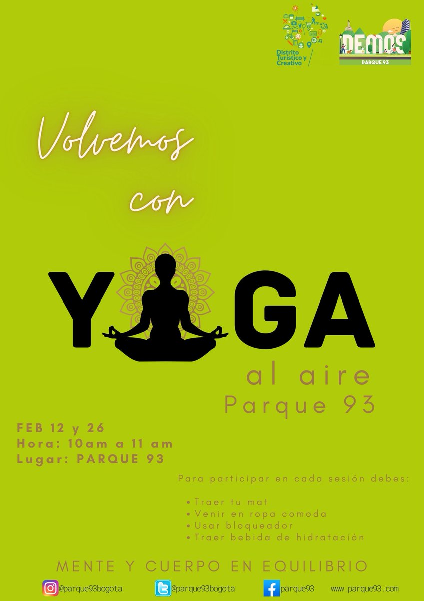 Parque 93 (@parque93bogota) on Twitter photo 