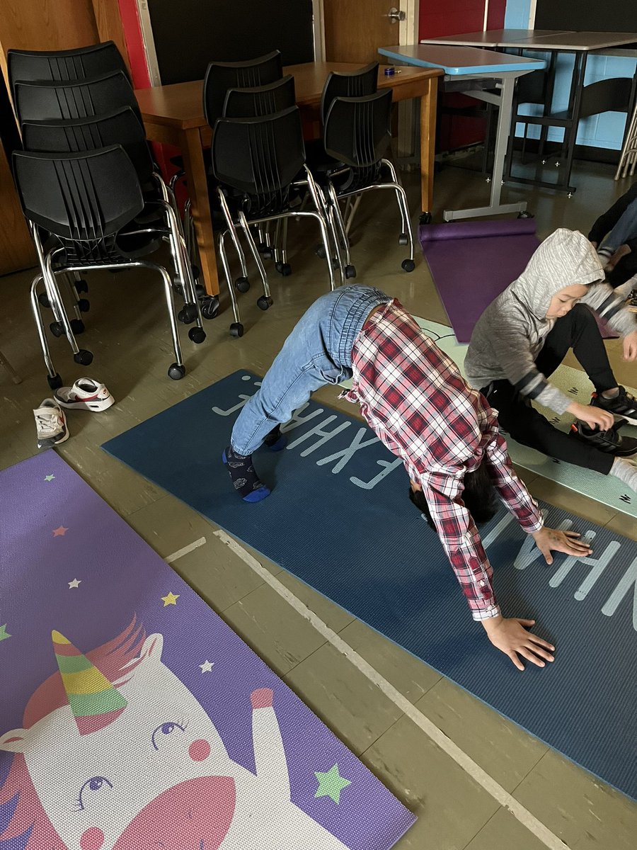 #yogarocks
#calmfirsties 

Mrs. Carrie’s class loved yoga with Ms. Dena <a href="/DentonDucks/">Dominick Tolipano</a>