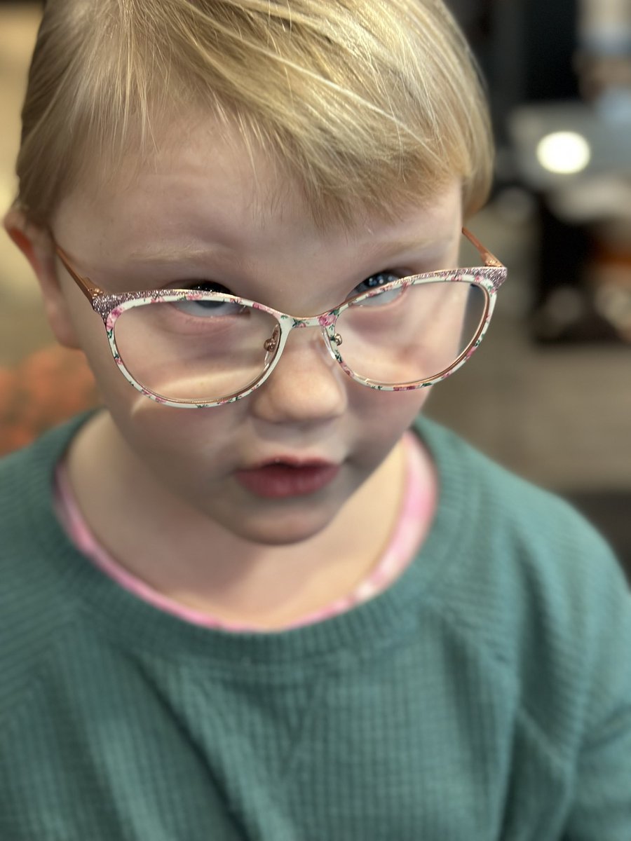 Natalie F Danelishen on Twitter "My youngest just got glasses but that