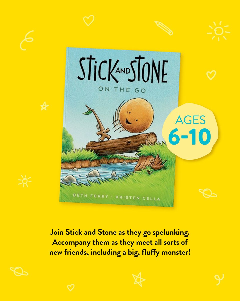 HarperChildrens's tweet photo. - Harriet Spies by @ElanaKArnold and @dunghth  
- Stick and Stone on the Go by @BethFerry1 and @swimmingtrunks https://t.co/hv9aXV76I3