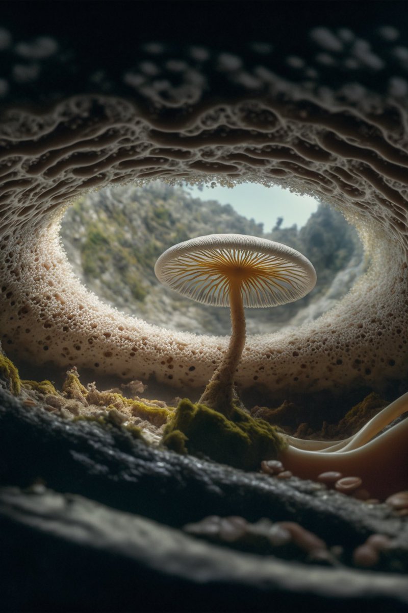 Life will always find a way to blossom in the harshest conditions.