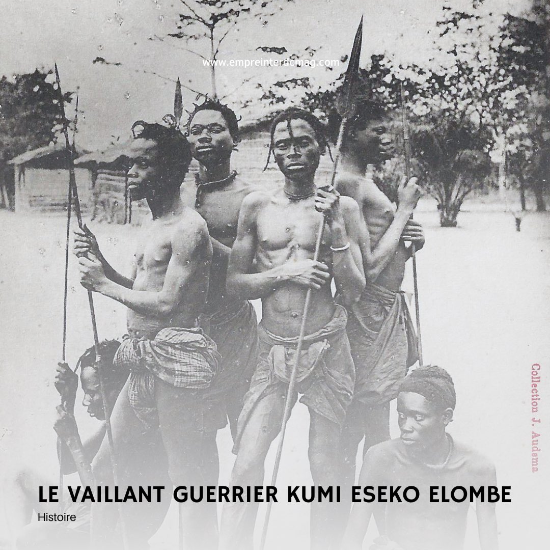 EmpreinteRdc's tweet photo. LE VAILLANT GUERRIER KUMI ESEKO ELOMBE
 
Kumi Eseko Elombe est né à Bondongo dans l’État indépendant du Congo. Il est un grand chef des Budjas-Eloa, reconnu pour sa lutte contre les colonisateurs belges.

L’intégralité sur https://t.co/K8BR2oyns1 https://t.co/zD1eDfcr2p
