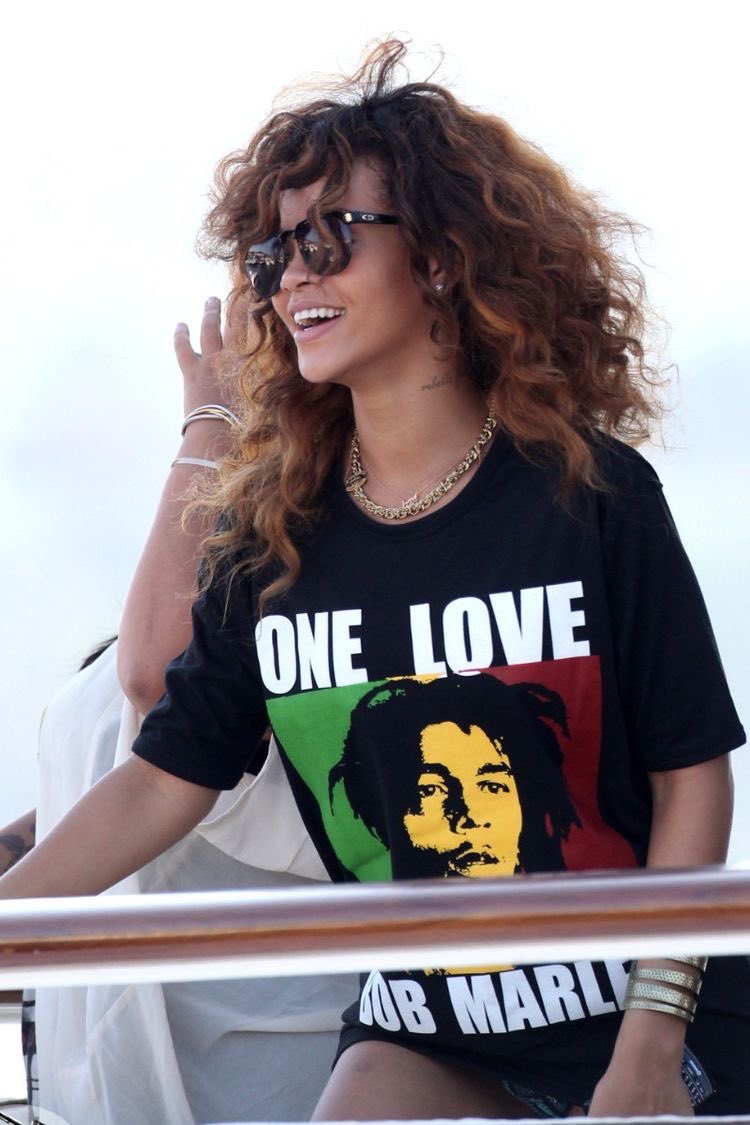 Happy heavenly birthday to one of Rihanna s biggest idols Bob Marley 