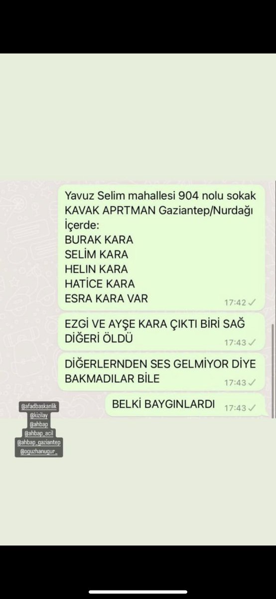 #deprem #DEPREMOLDU <a href="/OguzhanUgur/">Oğuzhan Uğur</a> <a href="/AFADBaskanlik/">AFAD</a> <a href="/AFADGaziantep/">AFAD Gaziantep</a> #sondakikadeprem #Turkey