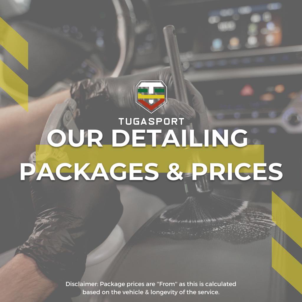 TugasportLDN's tweet photo. Here are our first price package for detailing. Get in touch if you want to know more about our packages or to book yourself in.
#car #detail #london #Supercars #clean #newbusiness #local #helpsmallbusiness #smallbusiness #carwrapping #portuguese #Portugal #help #helpinghands https://t.co/DJIXdgPqGw