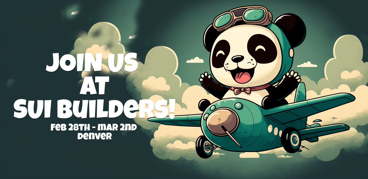 KeepSakeMarket's tweet photo. 🐼Who is going to @SuiNetwork #Suibuilderhouse ?

🥳The #keepsake team will be there in person!

📅 : Denver, February 28th - Mar 2nd

👏Learn more and register for the event!

Message below if you're attending and we can try to meet up!
👇👇👇
https://t.co/tytH2vofP9 https://t.co/47avqWV9Ct