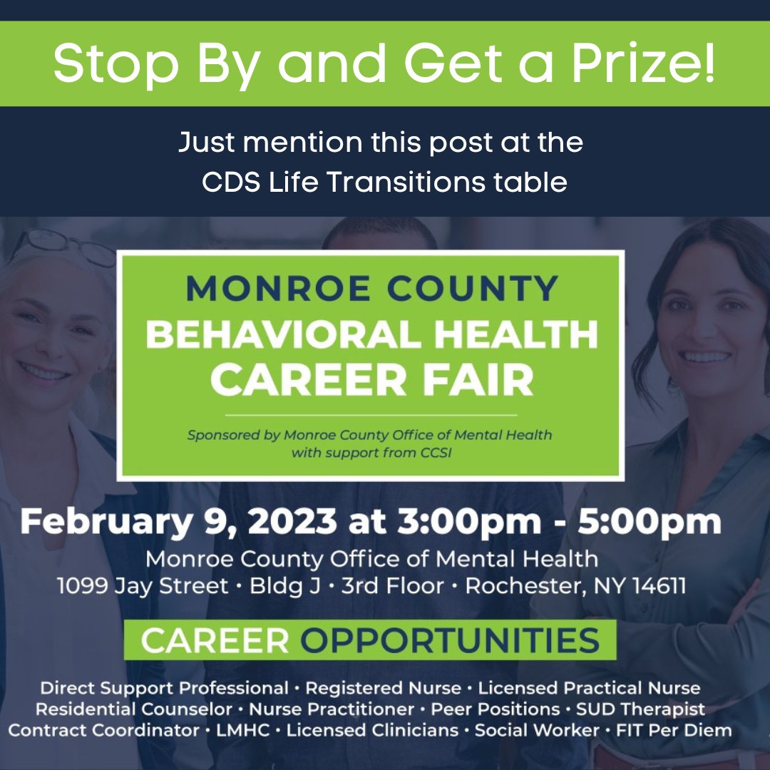 Come see us at this Career Fair and get a prize! Just mention this post at our table. We have openings for compassionate and dedicated people looking to make a real difference with their career. All experience levels welcome!