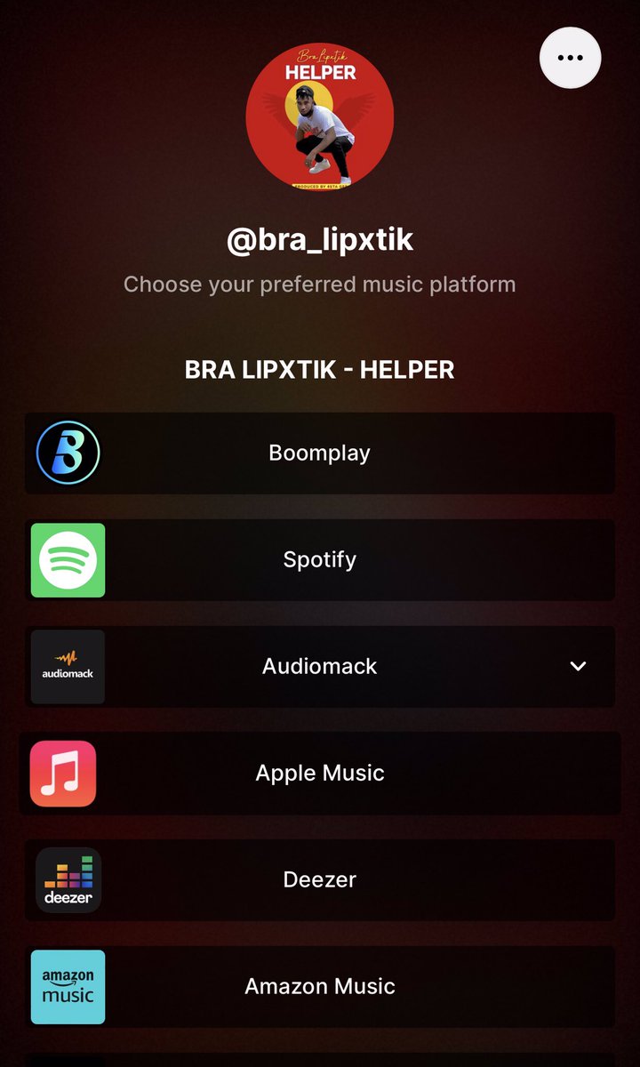 BraLipstik's tweet photo. CLICK ON ANY OF THESE LINKS 👇 👇
And choose your preferred music platform 

https://t.co/hfpxOyn5aT
https://t.co/gYXHahBqwr.   #Turkey #afrobeats #viral #lipxtik #helper https://t.co/1jFmTUhwAS