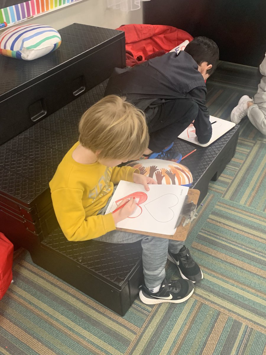 My 1st grade friends are creating props inspired by the ones they spotted in @petethecatofficial ‘s Valentine’s Day is Cool! This made for a fun lesson that let us combine our Technical Theatre lesson on Props with some seasonal fun!  <a href="/WSESWildcats/">WSES Elem School</a> #CelebrateKISD