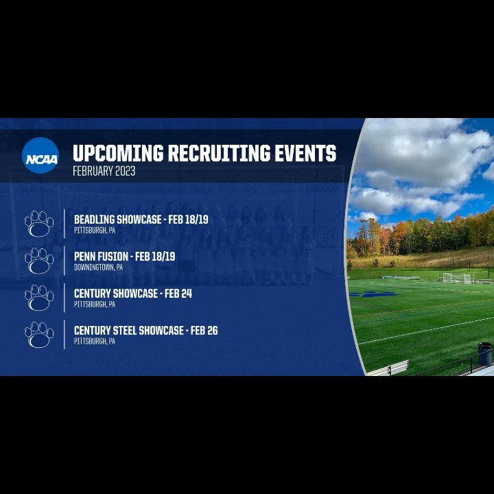 PSB Women's Soccer (@psbwsoc) on Twitter photo Our upcoming recruiting events in February. Send schedules to Coach Patrick at pjo120@psu.edu if you would like to be evaluated. Our upcoming recruiting events in February. Send schedules to Coach Patrick at pjo120@psu.edu if you would like to be evaluated.