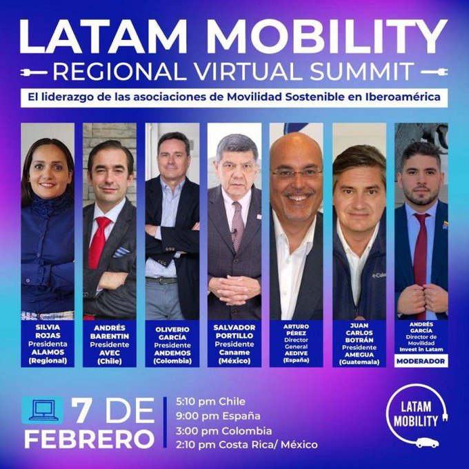 canamemx's tweet photo. ¡Ya estamos en vivo en @LataMobility : Regional Virtual Summit !
Hablamos de: El liderazgo de las asociaciones de Movilidad Sostenible en Iberoamérica
▶️ Transmisión en vivo: https://t.co/PNImn5p6ZI
#CANAME #Movilidad #Sostenibildad #latamobility #Networking https://t.co/7X3XNq73O4