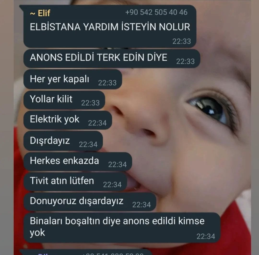 1busraburul's tweet photo. @AFADKMaras 
@ahbap 
@babala https://t.co/6OuxMxY1Ez