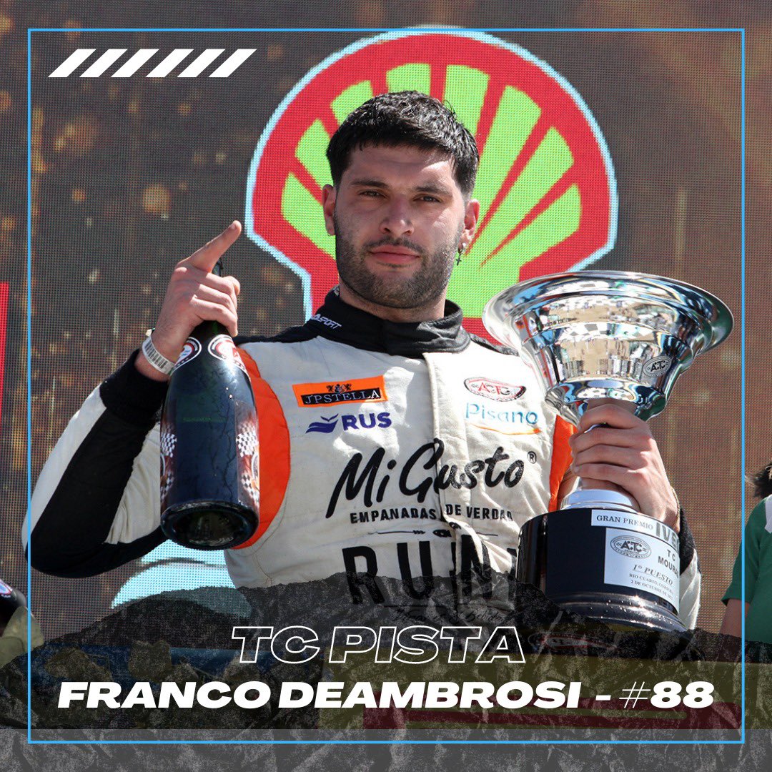 Temporada 2023 ✅
-
#TCPista 🔹 <a href="/DeambrosiOk/">Franco Deambrosi</a>