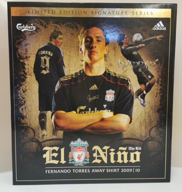 Liverpool Collector on X: FC Limited Edition El Nino Boxed Fernando Torres  Away Shirt 09/10 (D3)   / X