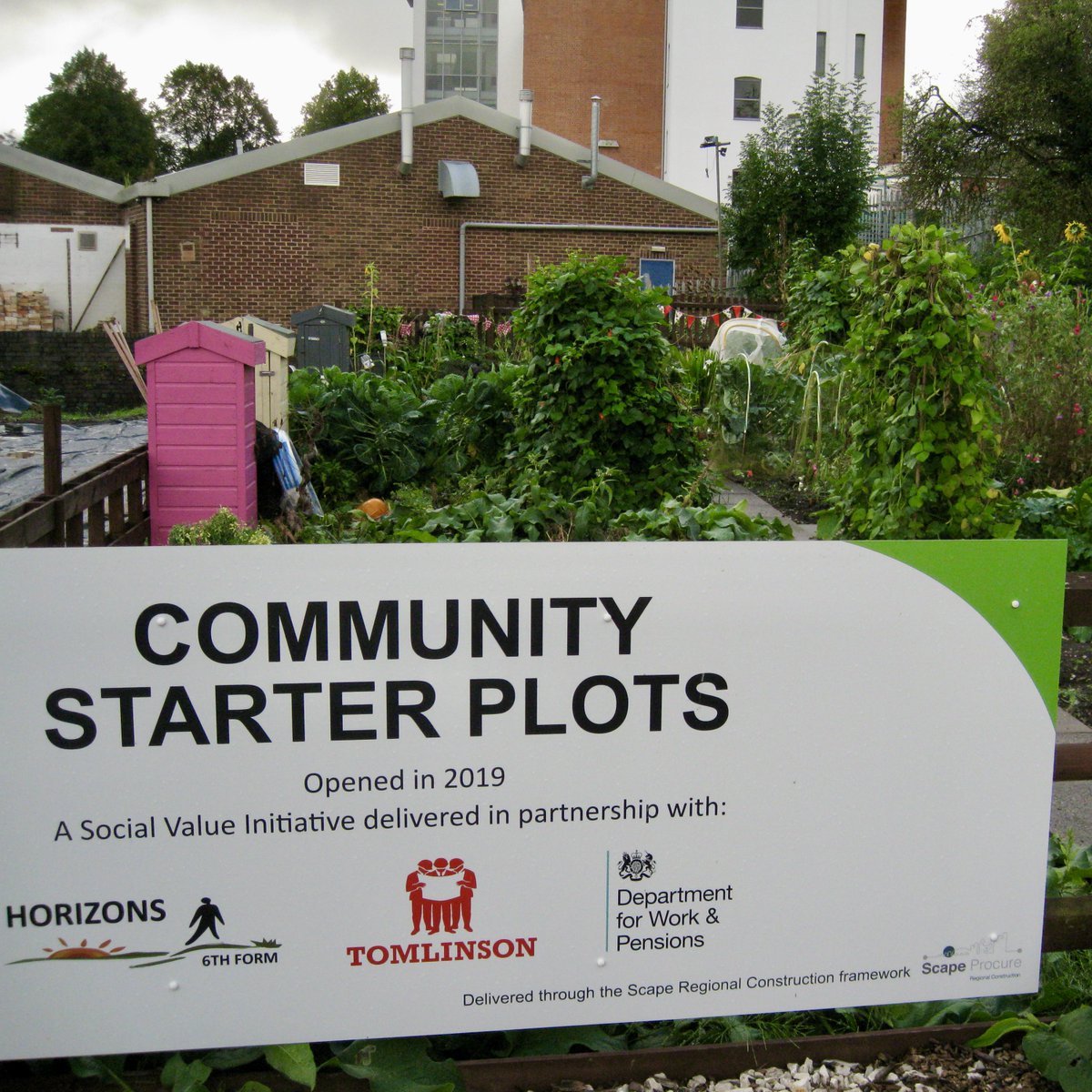 pottyplotters's tweet image. 2019 saw us work with @ARDAllotments volunteers, staff from @GFTomlinson, &amp;amp; students from @Horizons6thForm to create 6 Starter Plots.

Gill was one of the first Starter Plotters.

Listen to her adventure on our next #Plotcast #Podcast from 8am tomorrow buff.ly/3j5NoKd