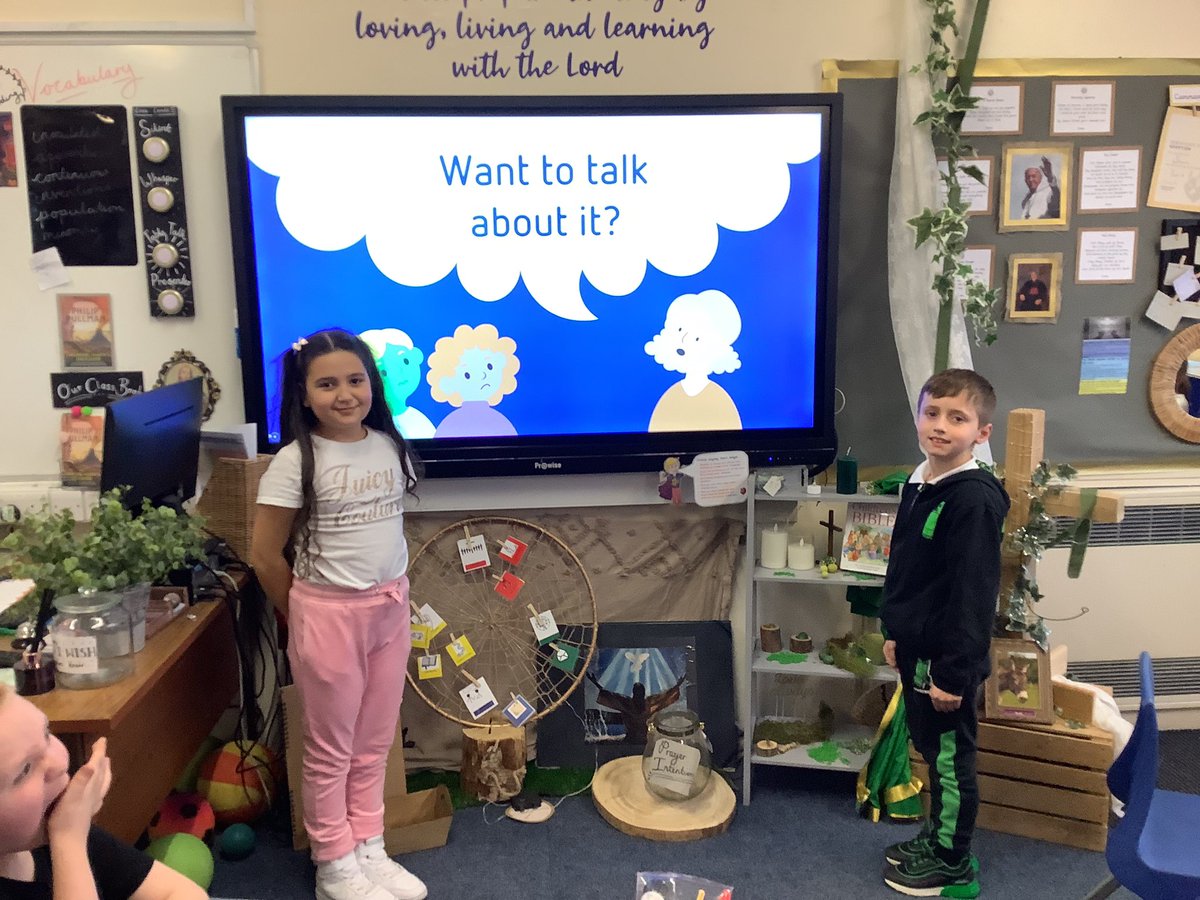 SJBsolihull's tweet photo. Year 4 took part in #SaferInternetDay. Our eCadets delivered a fantastic session on what internet safety is all about. The children ‘got talking!’ They debated their ideas and. Some up with questions they wanted to talk about. @UK_SIC @OurLadyandAllS1 #SJBComputing #SJBFamily https://t.co/b14LofBK1J