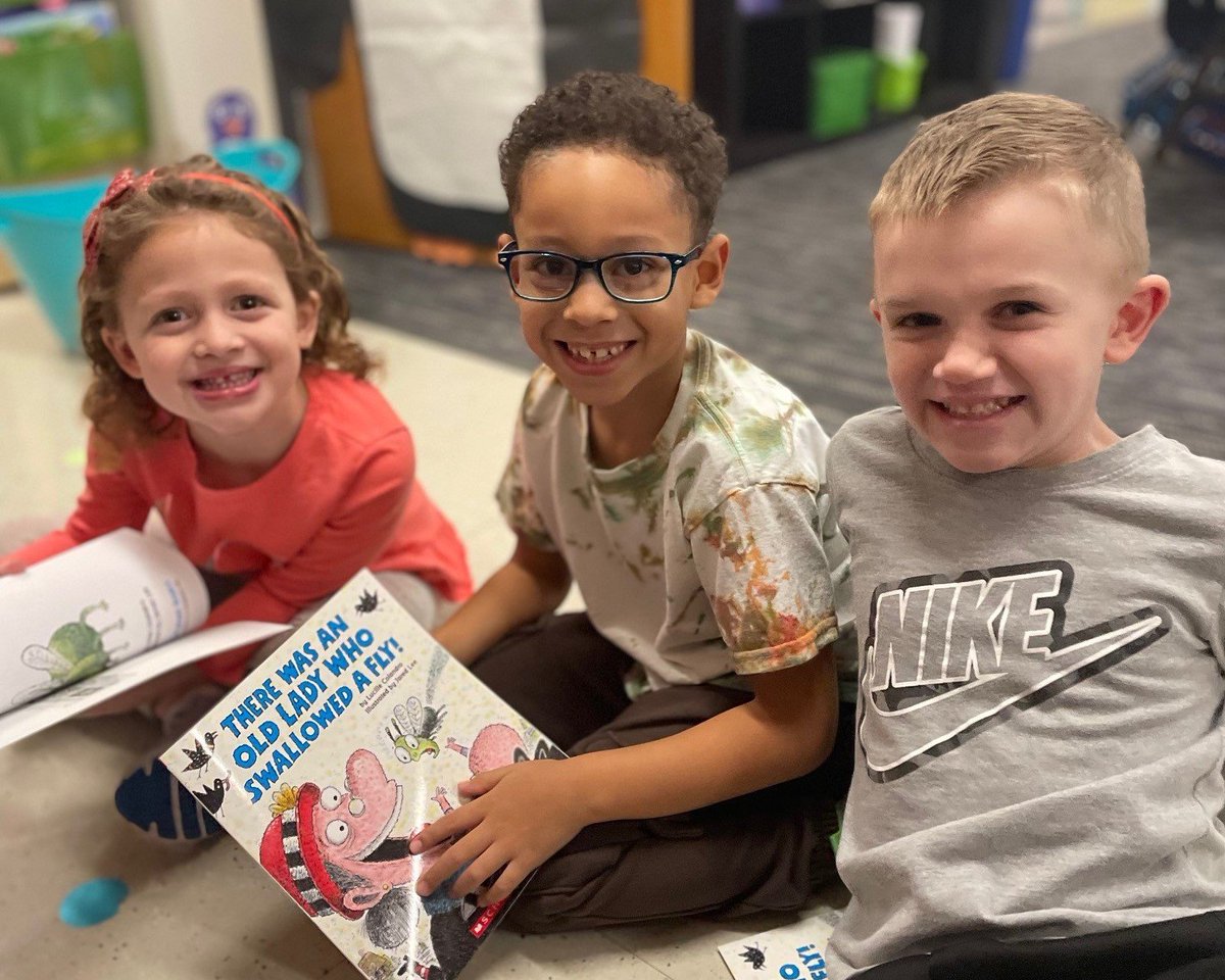 Kindergartners across the <a href="/Brownsburg_CSC/">Brownsburg Schools</a> enjoyed hearing their MENtors read "There Was an Old Lady Who Swallowed a Fly" today as part of the Real Men Read program which is funded by BEF through a grant from <a href="/CenterPoint/">CenterPoint Energy</a> and presented by LeBlanc Nettles Law and <a href="/BoultonInjury/">Boulton Law Group</a>.