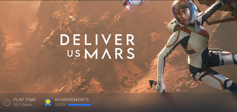 Another 100% game😌 Such a nice journey! Thanks <a href="/KeokeN/">KeokeN Interactive🐧</a> and <a href="/frontierdev/">Frontier</a> for this amazing and very emotional game. The 1st one was already impressive, and you stepped it up another time. Looking forward to part 3! <a href="/DeliverUsMars/">Deliver Us Mars™</a> is a 10/10 recommendation (like his predecessor)