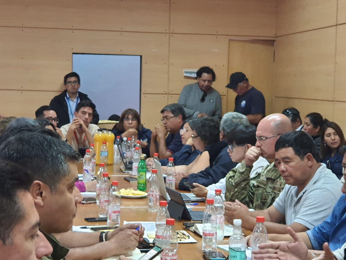 La autoridad del agro, <a href="/celigonz/">Celia González Bravo</a> destacó la experiencia Territorial de la Directora (S) de <a href="/indapantofa/">Indap Región de Antofagasta</a>, Priscila Navarro, Representante Regional <a href="/CNRCHILE/">Comisión Nacional de Riego Chile</a> , el trabajo que desarrolla <a href="/CONAF_Antofa/">CONAF Antofagasta</a> y la protección de la Fauna Silvestre por parte del <a href="/sagchile/">SAG</a>.
📷 <a href="/dpploa/">Delegación Presidencial Provincial de El Loa</a>