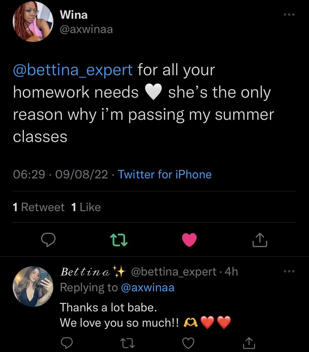 My love wina, you are one of our favourite client!! Always so humble and loving❤️❤️
