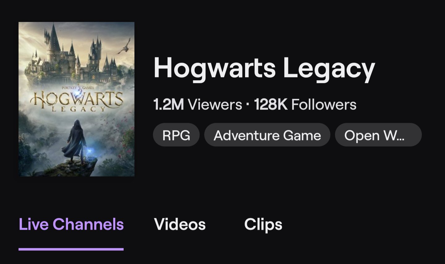 Hogwarts Legacy continues to set records. One of the biggest