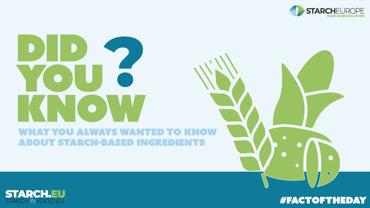 StarchEurope's tweet photo. Did you know that from simple wheat๐พ, maize ๐ฝ or starch potatoes ๐ฅ, we extract and produce over 600 plant-based ingredients you probably use or consume every day? #BeyondStarch #FactoftheDay
Learn more on https://t.co/y39xegzIBy or https://t.co/syR6sJzysy... https://t.co/6Fv0CWYZ7Z