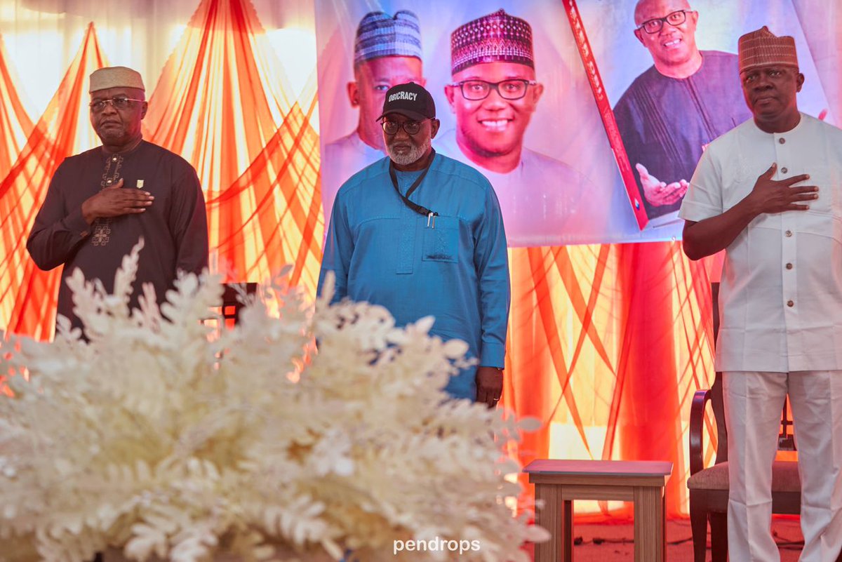 PeterObi's tweet photo. I just spoke at the presentation of the book, Peter Obi: Many Voices, One Perspective in Abuja. -PO https://t.co/oZ2TE9OxnF