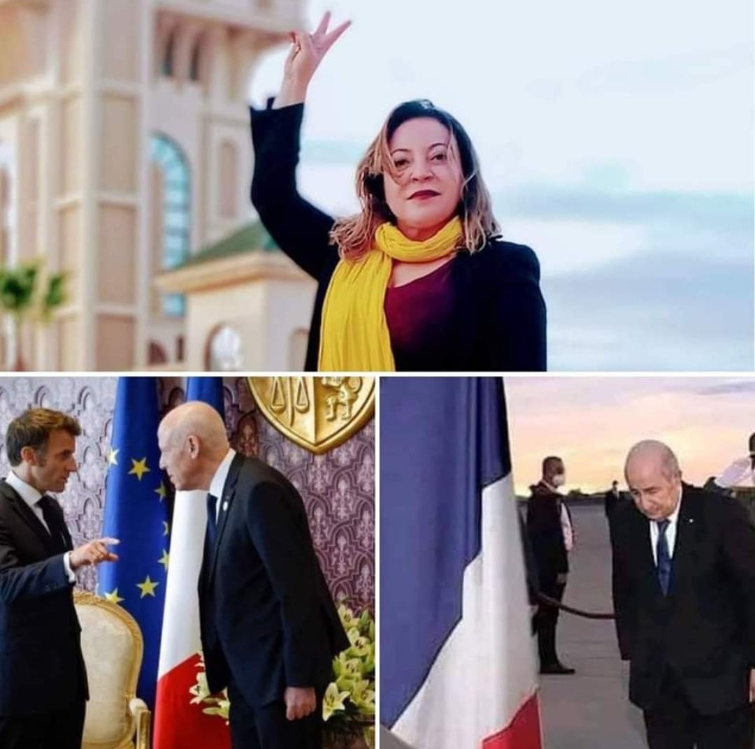 AchraouiFarid's tweet photo. "آمر تعمل" ماما فرنسا
بعد محاولة ترحيلها من تونس 🇹🇳 إلى سجن بن عكنون في الجزائر 🇩🇿
تدخل الحاكم الفعلي للمقاطعتين معا، وأمر بإطلاق سراح الناشطة السياسية المعارِضة الجزائرية أميرة بوراوي وإعادتها إلى فرنسا 🇫🇷 

الله يعز الحكام https://t.co/NpbAUQWUEp