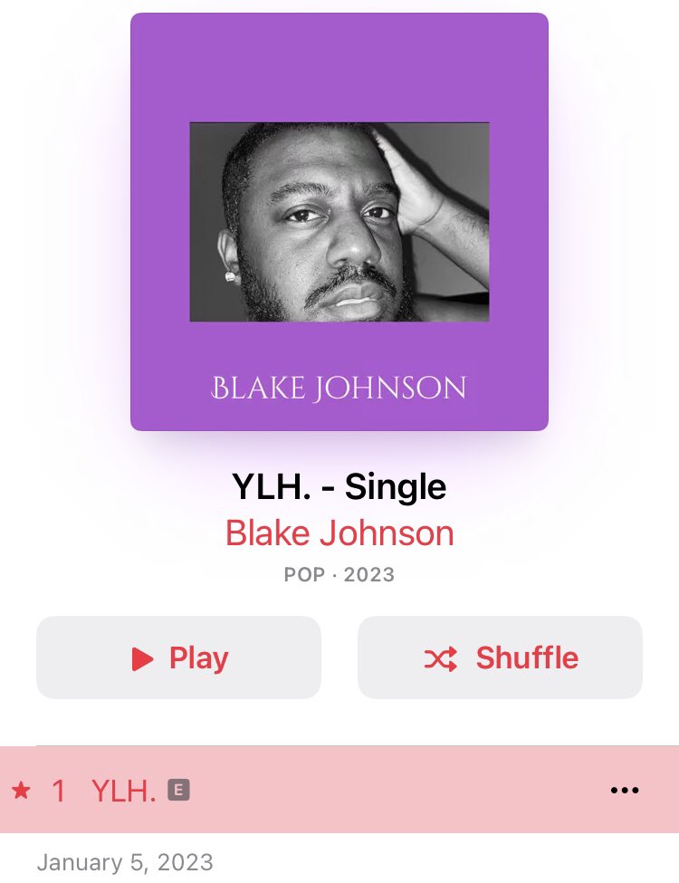TRUMUSIC_Ent's tweet photo. Head over to Apple Music and check out @iheartmyblakers and his new track “YLH”. He’s making waves on all streaming platforms along with our hot playlists! Check out the track below!

@iheartmyblakers 🔥

Be sure to follow the artist!

https://t.co/7lbproi7WJ… https://t.co/57cTXn5Rs4
