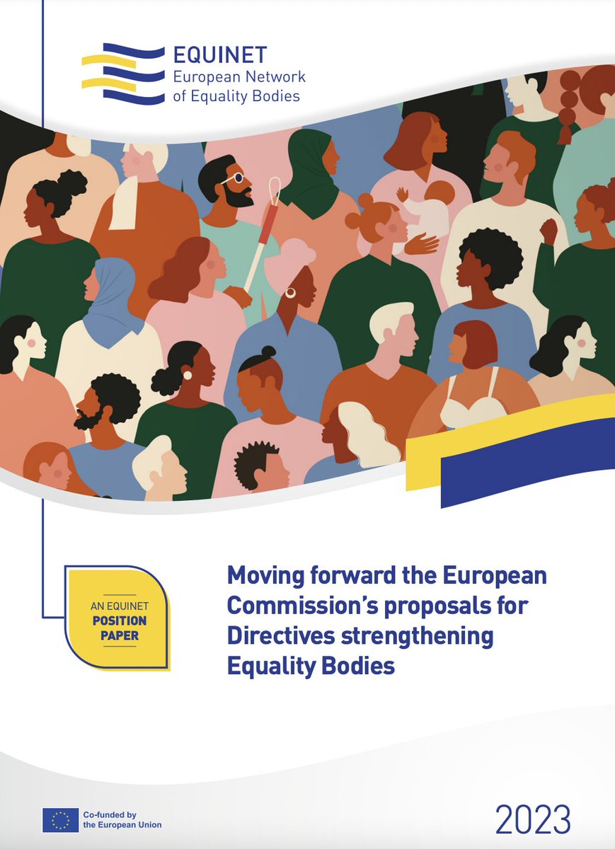 .@equineteurope 'Moving forward the European Commission’s proposals for Directives strengthening #EqualityBodies ' equineteurope.org/publications/e…