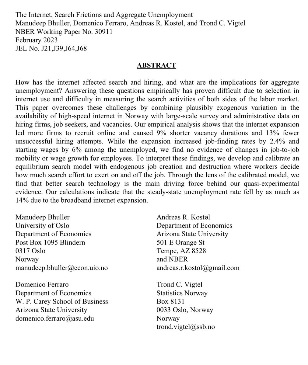 MTS Insights on Twitter "New research suggests the labor market can sustain a lower long term