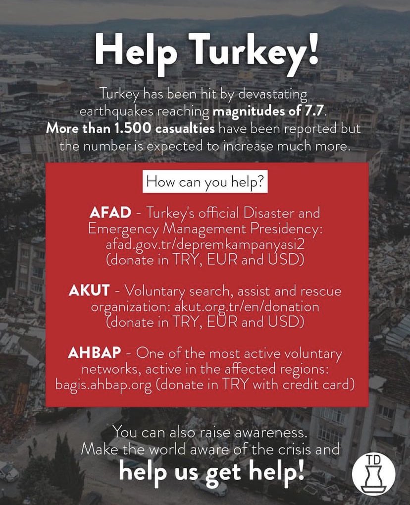 turkishblckrose's tweet photo. Global Black Roses! We need your help!

Turkiye is facing a 4th level alert state which includes an international call for help. You can donate via these links:

🔗 https://t.co/ywZubVNRZ6
🔗 https://t.co/XmintHKCOL
🔗 https://t.co/YpvEcC8knw
📑 https://t.co/EhyZCs1Sko https://t.co/NUqWrEAWdi
