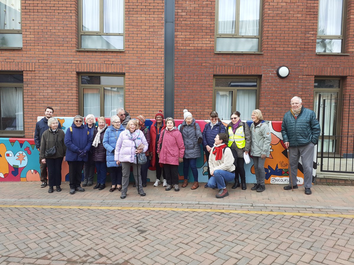 TCVGreenGymLds's tweet photo. The Carry On Walking group walked through Leeds City Centre to Rosebank park today. We learned about the history of the area and how is was affected by the second world war air raids.
#walkinggroup #leedshistory #leedswalks #JoinInFeelGood https://t.co/i0t77KT55i