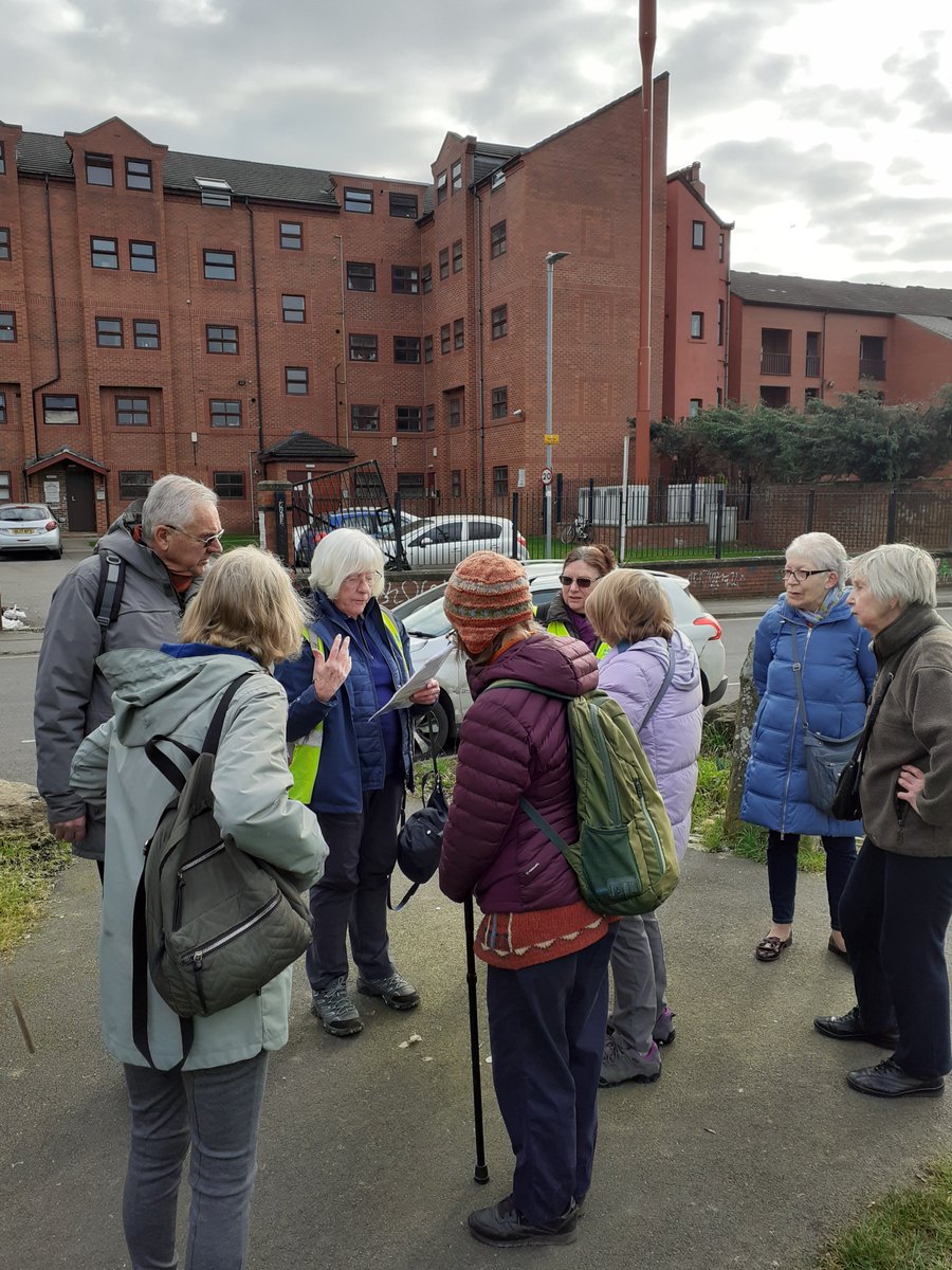 TCVGreenGymLds's tweet photo. The Carry On Walking group walked through Leeds City Centre to Rosebank park today. We learned about the history of the area and how is was affected by the second world war air raids.
#walkinggroup #leedshistory #leedswalks #JoinInFeelGood https://t.co/i0t77KT55i
