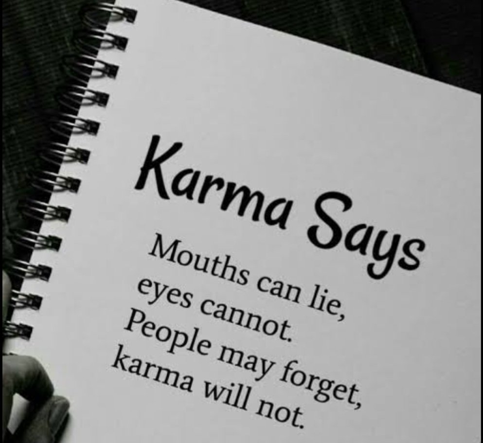 spragyabharti's tweet photo. Karma... https://t.co/oZBkTKRho0