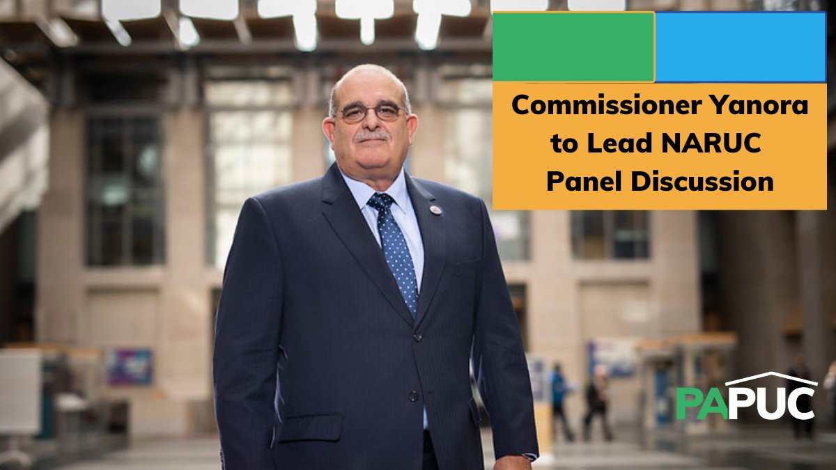 PA_PUC's tweet image. Commissioner Yanora to lead a panel discussion on hydropower at the @NARUC winter policy summit next week.  ow.ly/7HSk50MLUIr