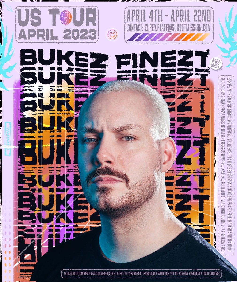 BUKEZFINEZT's tweet image. Yes, people in the US haven&apos;t seen me in a while. Maybe murica was dealing with it differently, but Covid flucking happened and killed it for us EU artists. I did not renew my visa UNTIL NOW. So from 2023 on you&apos;ll be a lot more Bukez on tour in the us. Don&apos;t worry!!!