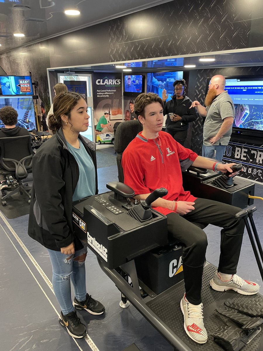 <a href="/LandrumHS/">Landrum High School</a> students having hands on experience today with <a href="/beprobeproud_sc/">Be Pro Be Proud SC</a>! <a href="/spartanburgone/">Spartanburg One</a> #mywhy #WeUsOur